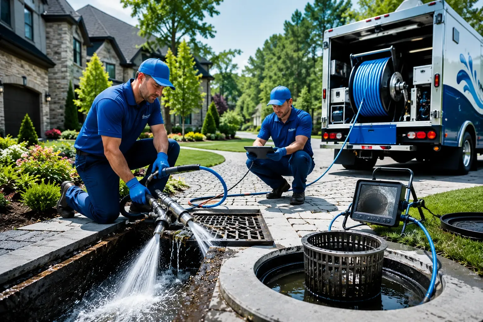 Local outdoor drain cleaning professionals in Newark, MD